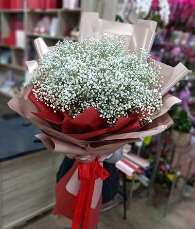 Букет цветов из: Гипсофила в Литвиново