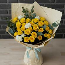 Букет цветов из:  Розы в Литвиново