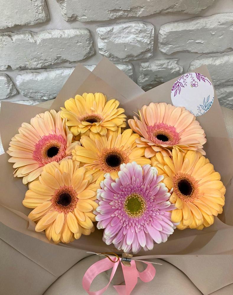 Букет цветов из: Герберы в Литвиново