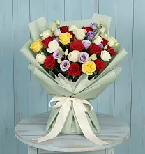 Букет цветов из:  Розы в Литвиново