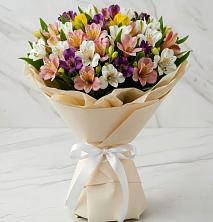 Букет цветов из:  Альстромерии в Литвиново