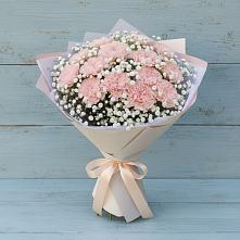 Букет цветов из:  Гвоздики #REPLACE_PRED# Литвиново