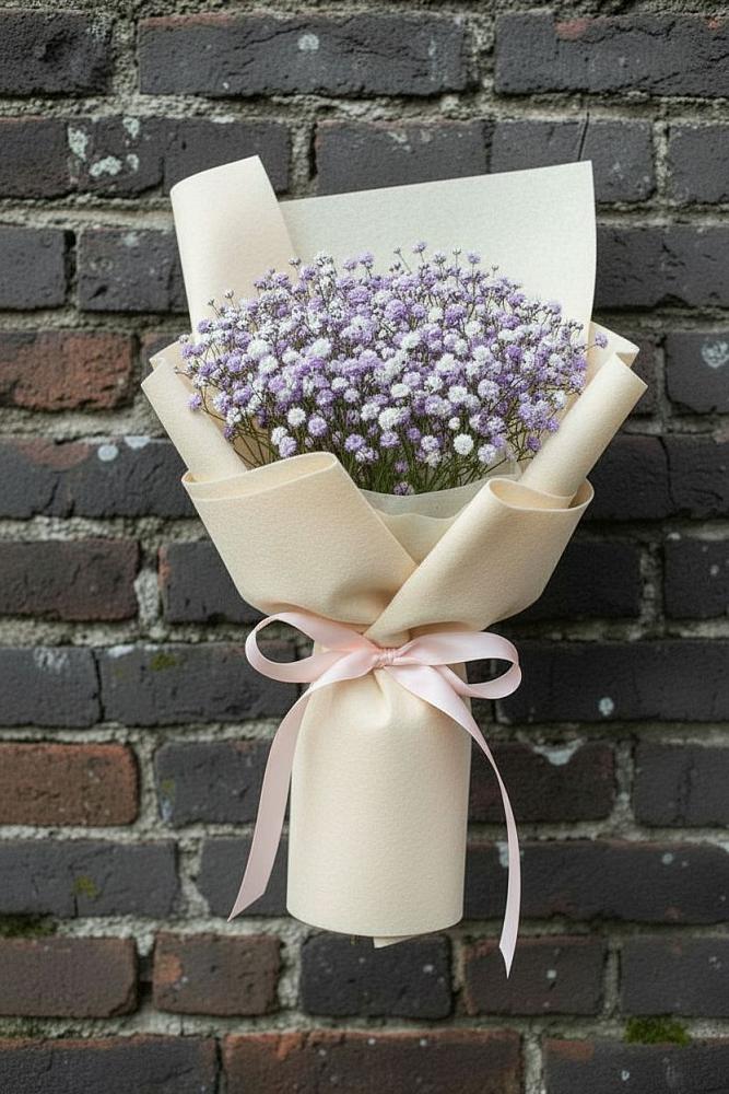 Букет цветов из: Гипсофила в Литвиново