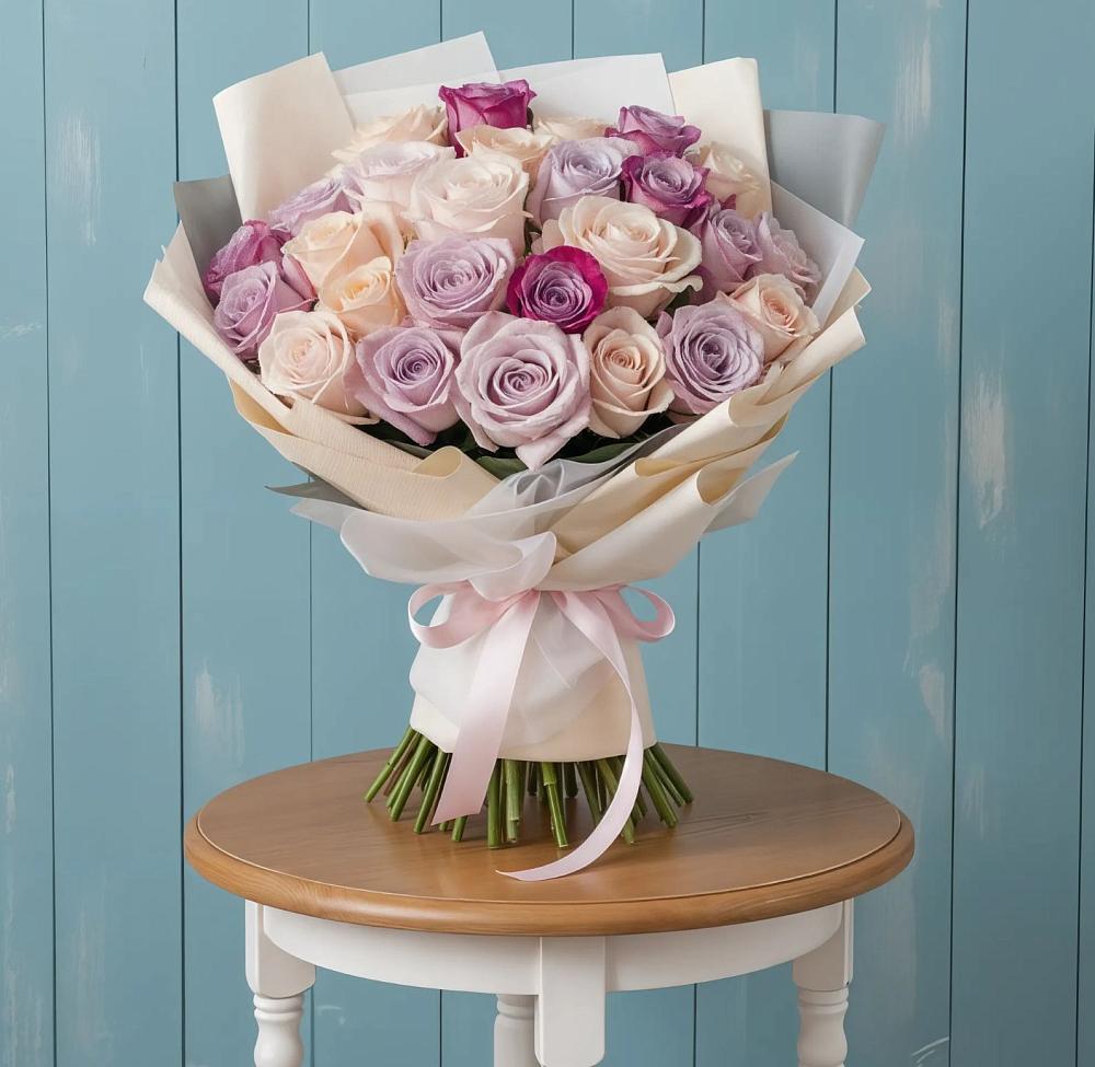 Букет цветов из: Розы в Литвиново