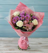 Букет цветов из:  Герберы в Литвиново