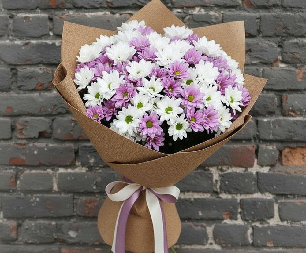 Букет цветов из: Хризантемы в Литвиново