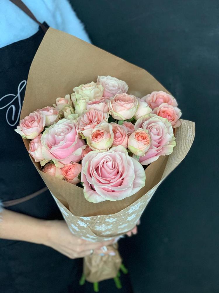 Букет цветов из: Хризантемы и Розы в Литвиново