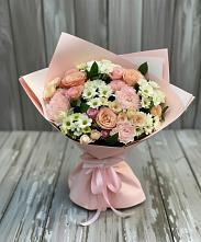 Букет цветов из:  Гвоздики, Розы и Хризантемы #REPLACE_PRED# Литвиново