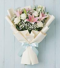 Букет цветов из:  Лилии в Литвиново