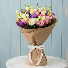 Букет цветов из:  Лизиантусы в Литвиново