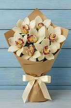Букет цветов из:  Орхидеи и Розы в Литвиново