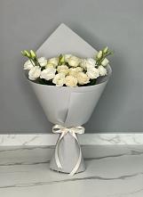 Букет цветов из:  Розы и Лизиантусы #REPLACE_PRED# Литвиново